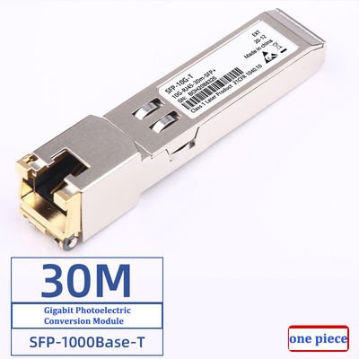 Gigabit Electrical Sfp Rj45 Transceiver 10G Transceiver Modules SFP-GE-T
